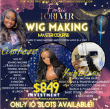 MASTER WIG MAKING CLASS!!