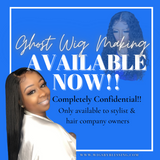 GHOST WIG MAKING SERVICE